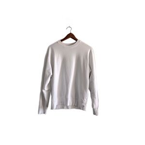 Reigning Champ | White crewneck sweatshirt | US S
